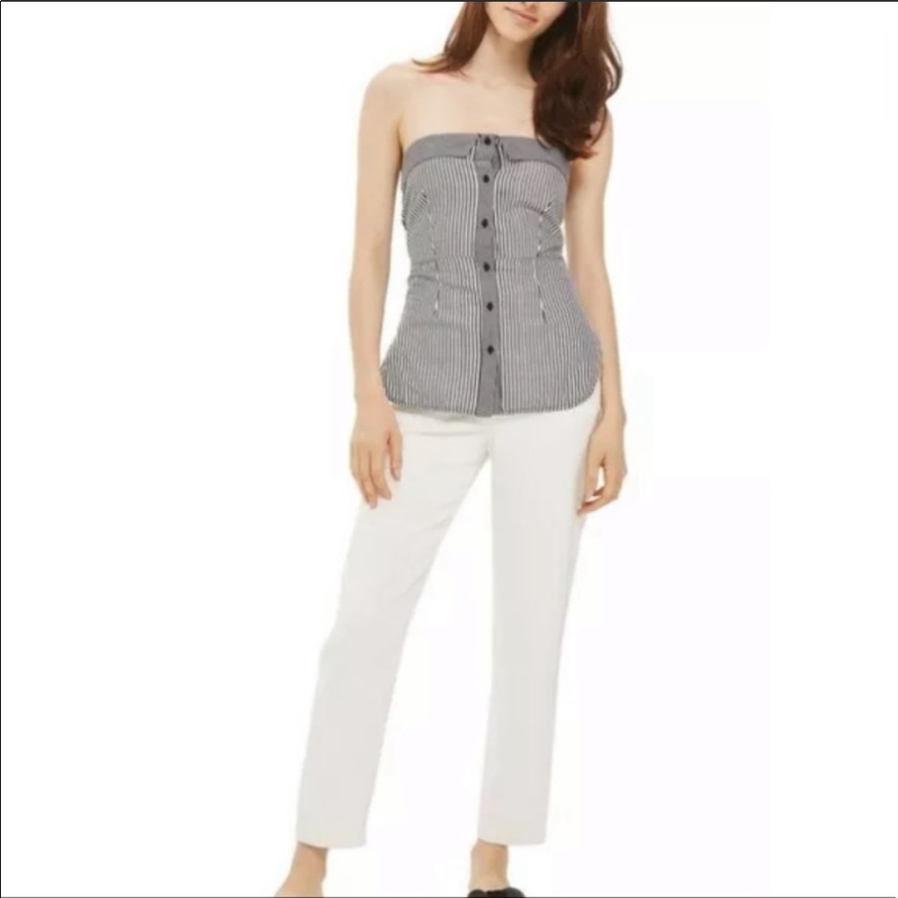 TopShop Strapless Top NWOT